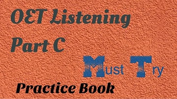 Listening Part C Sample Test with Answers for Nurses & Doctors|#oetlisteningpracticetest #supertips