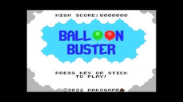 Balloon Buster ( MSX ) MSXDev 2022