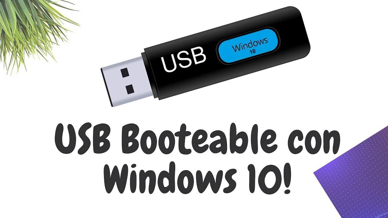 Como hacer un usb boteable