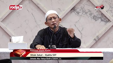 [LIVE] Ustadz Abu Yahya Badru Salam, Lc. - Mukhtasar Shahih Muslim