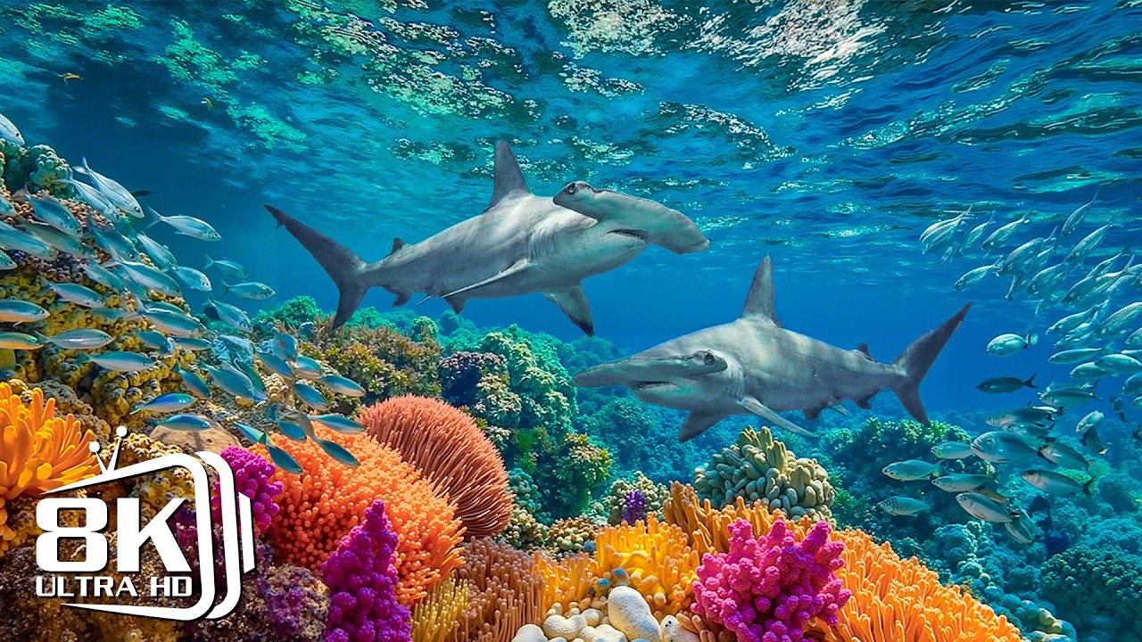 Peaceful Relaxing Piano Music 🐠 Gentle Underwater Scenes for Relaxation