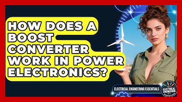 How Does A Boost Converter Work In Power Electronics? - Electrical Engineering Essentials