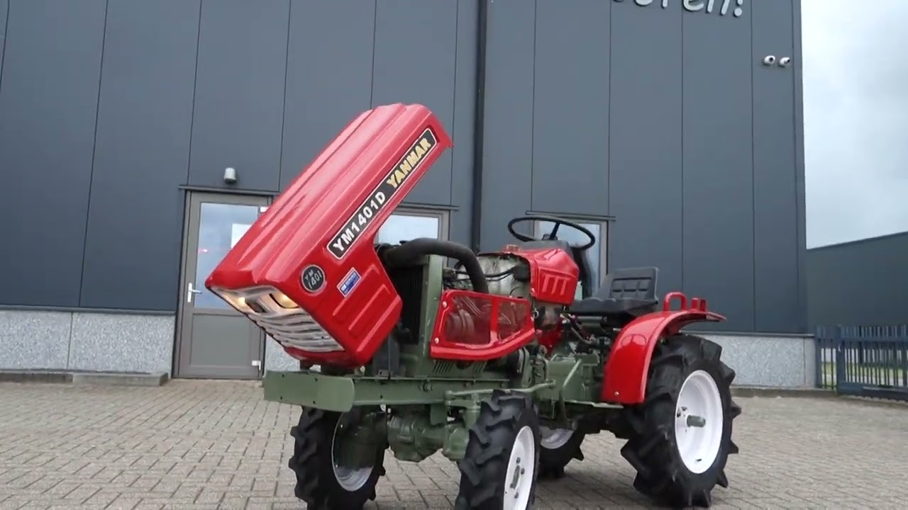 Yanmar YM1401 4wd / 331 Draaiuren - YouTube