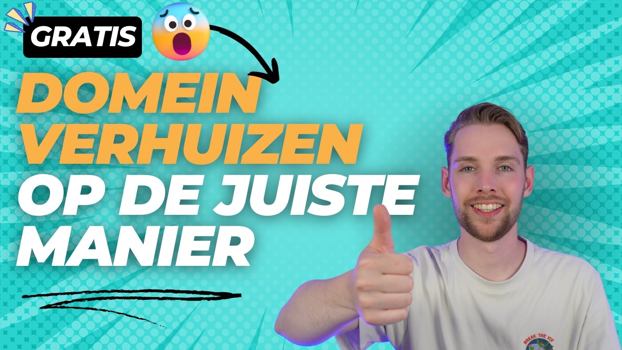 Domeinnaam Verhuizen op de juiste manier ( + E-mails en website )