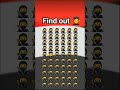 find different emoji #viral#shortvideo#viralvideo#shorts#music#like#subscribe#viralreels#illusion