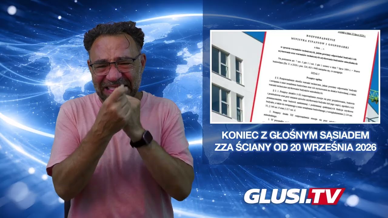 Koniec z głośnym sąsiadem zza ściany od 20 września 2026