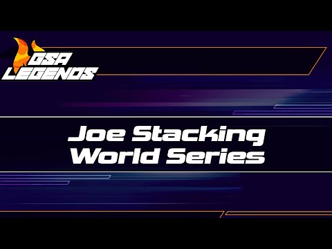 Joe Stacking World Series | GSA Legends - Day 3 - YouTube
