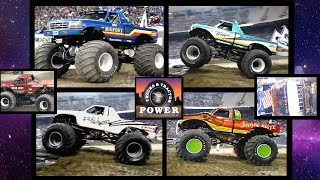 1993 TRUCKS & TRACTOR POWER! MONSTER TRUCK RACING! INDIANAPOLIS INDIANA, PENDA SERIES!