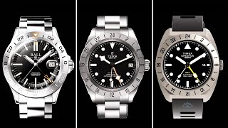 5 Affordable Automatic Explorer GMT Watches