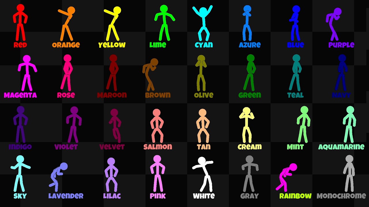 1v1 Parkour Stickman Tournament - Elimination Stickman Race