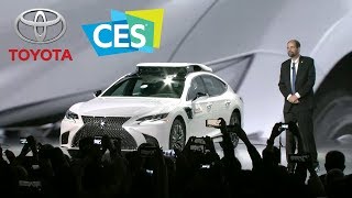Toyota Press Conference at the CES 2019 screenshot 2