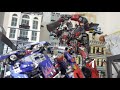 Sentinel Prime vs Optimus Prime OV01 Chicago Battle Transformers Dark of the moon toy stop motions