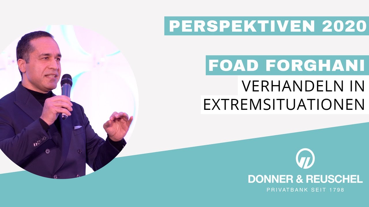 Foad Forghani Verhandeln in Extremsituationen | Verhandlungsspezialist Foad Forghani ...