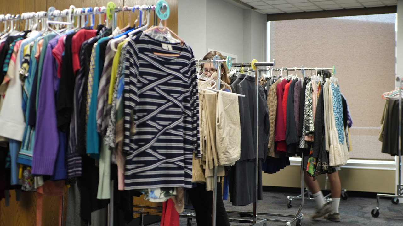 Career Closet provides free professional outfits to students - YouTube