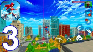 Spider Hero 3D: Fighting Game - Gameplay Part 3 Spider Hero Open World Adventure - Android Gameplay screenshot 5