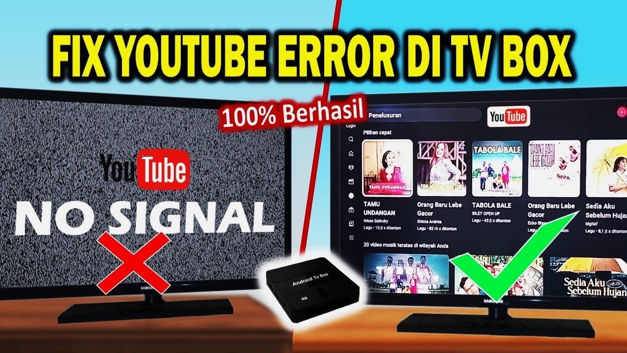Utuba Box Cara Mengatasi YouTube Tidak Bisa Di Buka Di Android Tv box - YouTube
