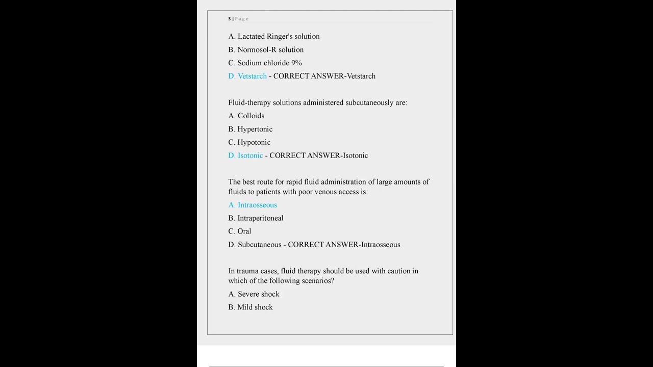 EMERGENCY AND CRITICAL CARE VTNE NEWEST 2025 ACTUAL EXAM COMPLETE 200 QUESTIONS CORRECT DETAILED