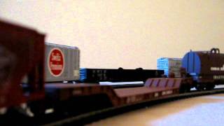 Seaboard SD50 Pulling Mixed Freight