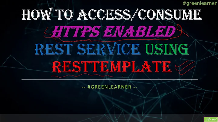 Access HTTPS RESTful service using RestTemplate || Bypass SSL validation in Spring RestTemplate