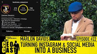 In this episode i am joined by marlon davids to discuss his growth and
plans for instagram page, @business_sequence. whats order build a ...