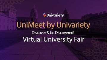 UniMeet by Univariety - Discover & be Discovered! | Virtual University Fair