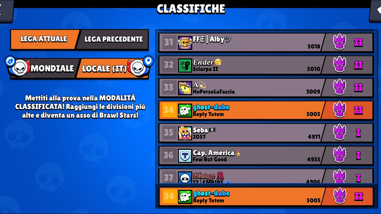 Inizio Ranked Push Verso MASTER!! - Brawl Stars -
