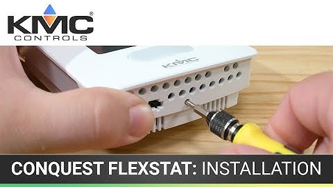 Conquest FlexStat: Installation