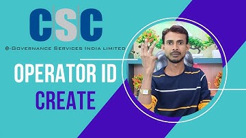csc operator id kaise banaye | csc operator id kaise banaye 2022 |how to create csc operator id 2022