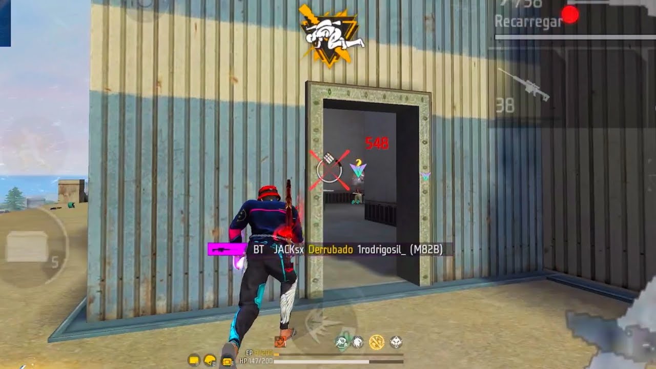 ÁREA AZUL VOLTOU! HUMILHEI SQUADS COM 2 BARRET NA NOVA TEMPORADA!! FREE FIRE MOBILE