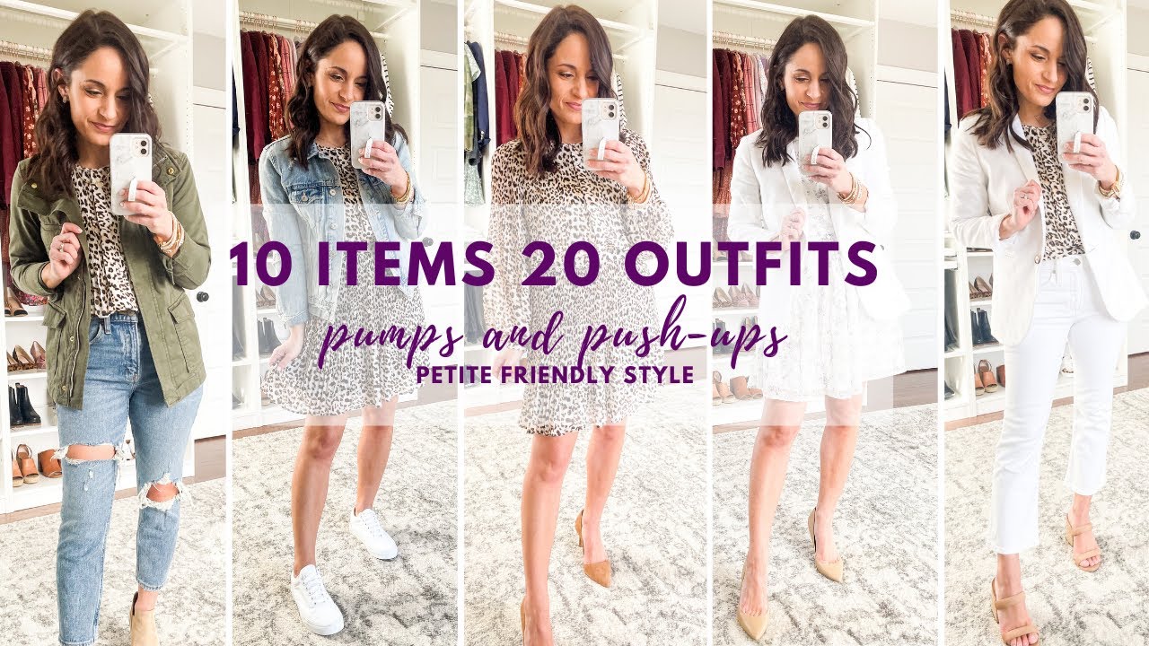 Neutral Spring Outfits - Pumps & Push Ups