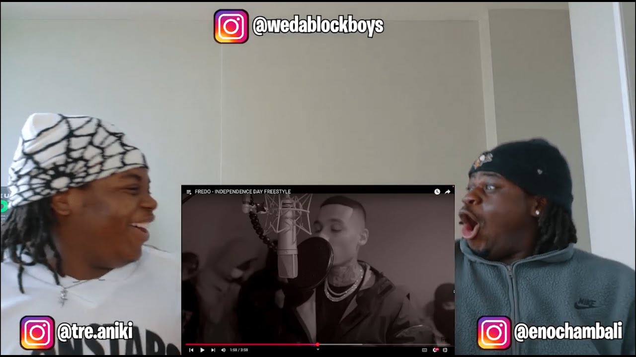 FREDO - INDEPENDENCE DAY FREESTYLE - REACTION