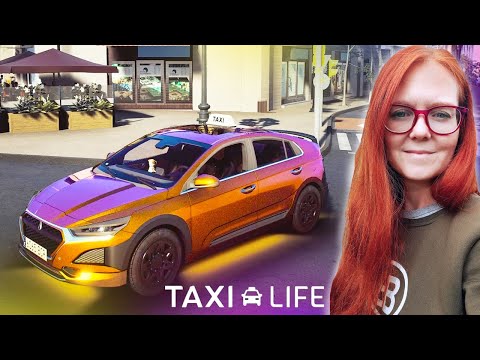 Видео: УЛИЧНАЯ ТЯГА / Taxi Life: A City Driving Simulator первый взгляд / taxi life simulator