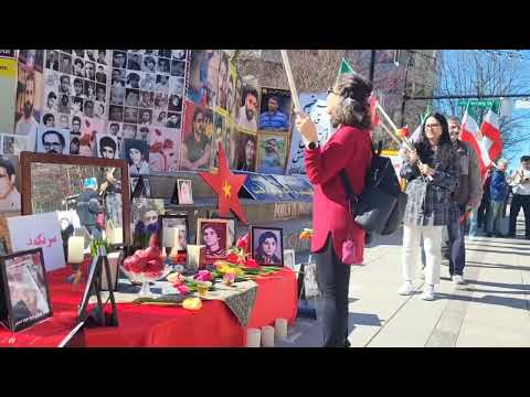 Vancouver—March 16: Rally of MEK Supporters Honoring Iran Revolution Martyrs & Expressing Solidarity