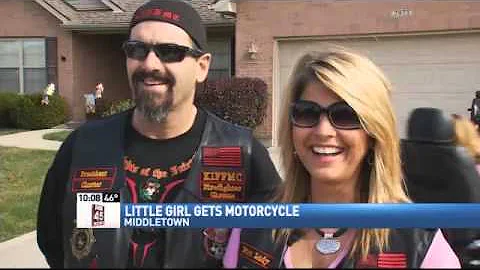 Local Motorcycle Club Helps Girl Live Her Dream of...