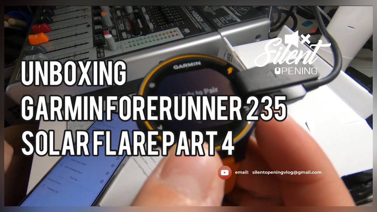 forerunner 235 solar flare