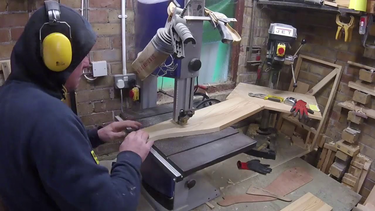 Creating adirondack chair arms YouTube