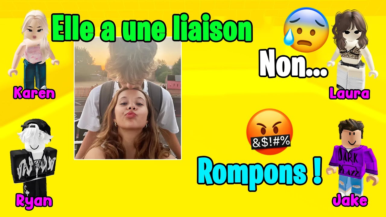 HISTOIRE ROBLOX | Elle a flirté avec lui… et il l'a choisie plutôt que moi 😢