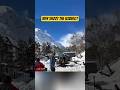 Why They Shoot Snow Montains #nature #engineering #snow #shorts