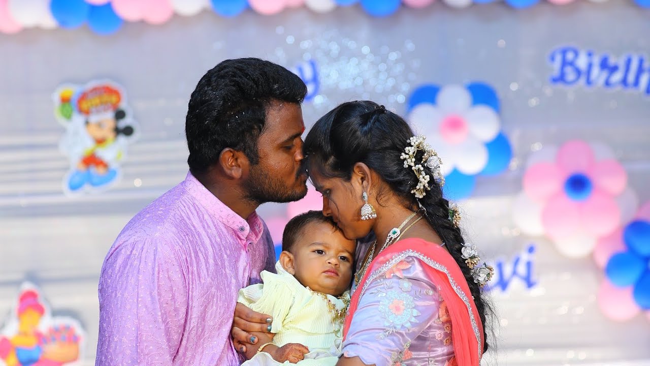 Ganavi's first birthday pre-brithday shoot #ytshort#cutebaby#viral#chandhamama