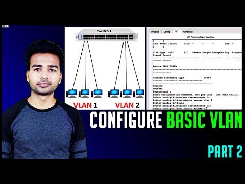 BASIC VLAN CONFIGURATION | VLAN Important command | Difference between database & configuration mode