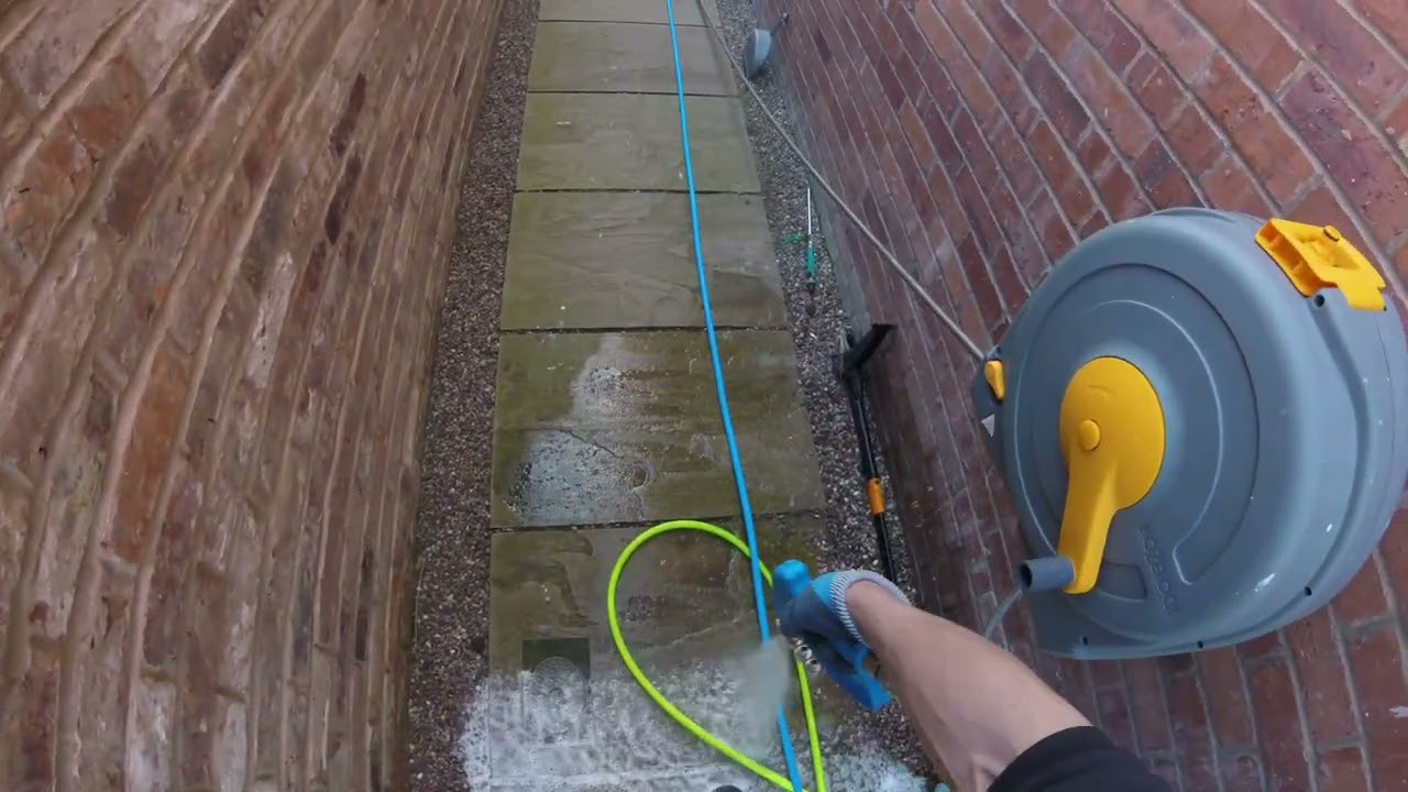 Chem Mix Pro Stainless Steel Softwash System In Action