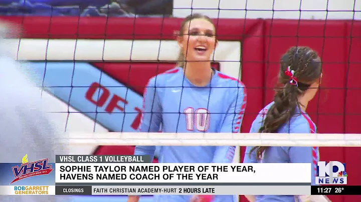 Giles sweeps Class 1 volleyball honors