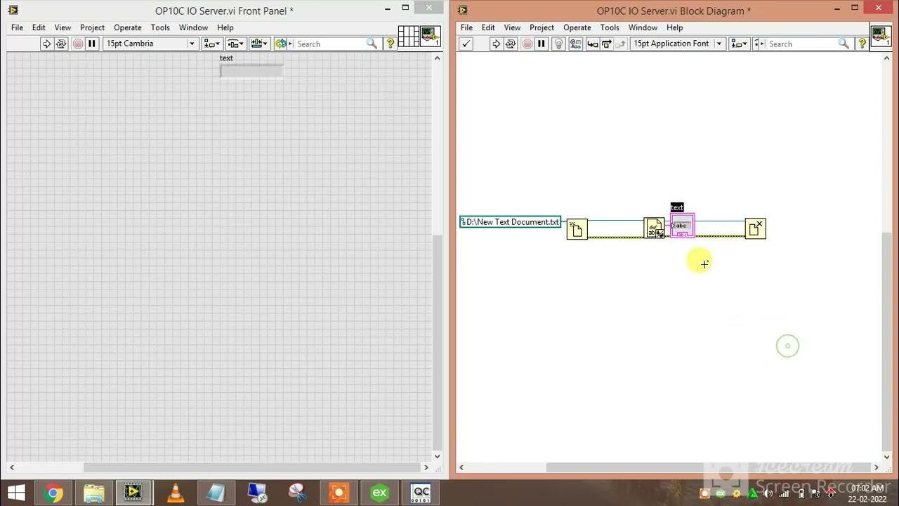 HOW TO PICK TEXT FILE LINE IN LABVIEW - YouTube