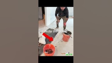 HOW TO SET TILE ON A UNEVEN FLOOR