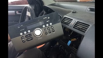Radio Removal Suzuki Swift 2003 - 2010