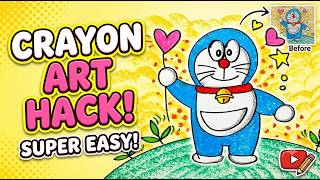 Easy Doraemon Drawing and colouring screenshot 4