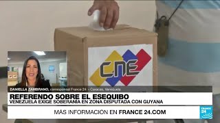 Informe desde Caracas: en qué consiste el referendo sobre el Esequibo en el que vota Venezuela