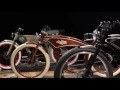 The ruffian ebike  custom bicycle chopper cruiser  ruff cycles