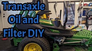 John Deere 930M - Transmission Oil and Filter Change (Transaxle) by Btwillia's Garage 792 views 7 months ago 8 minutes, 19 seconds