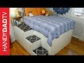 IKEA Hack Platform Bed - Freestanding Version